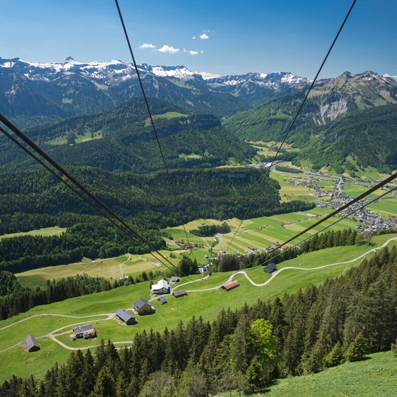 Autriche à moto - SEILBAHN BEZAU