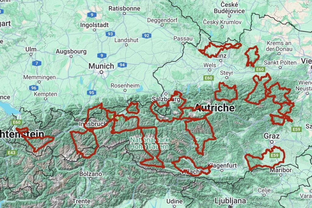 L'Autriche à moto - Les circuits à la journée