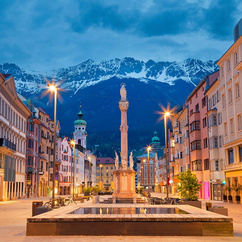 L'Autriche à moto : Innsbruck